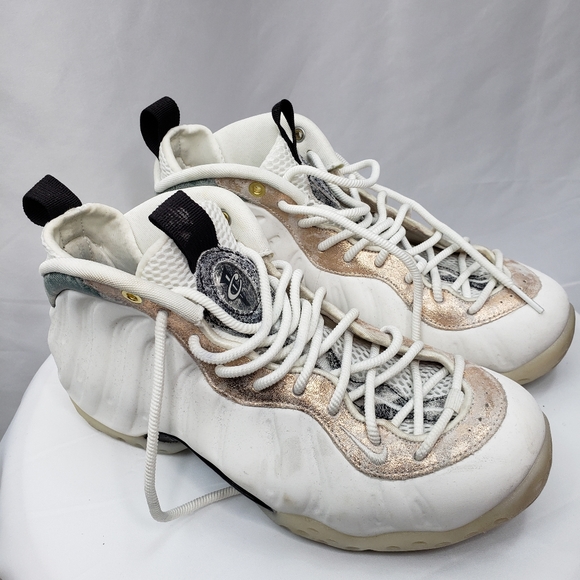 AUTHENTIC NIKE AIR ONE FOAMPOSITE SUMMIT WHITE MARBLE SIZE 9 AA3983-101 - Picture 2 of 9